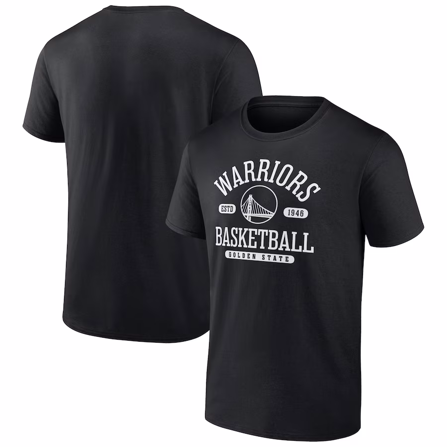 Men's Golden State Warriors  Black Danger Zone T-Shirt