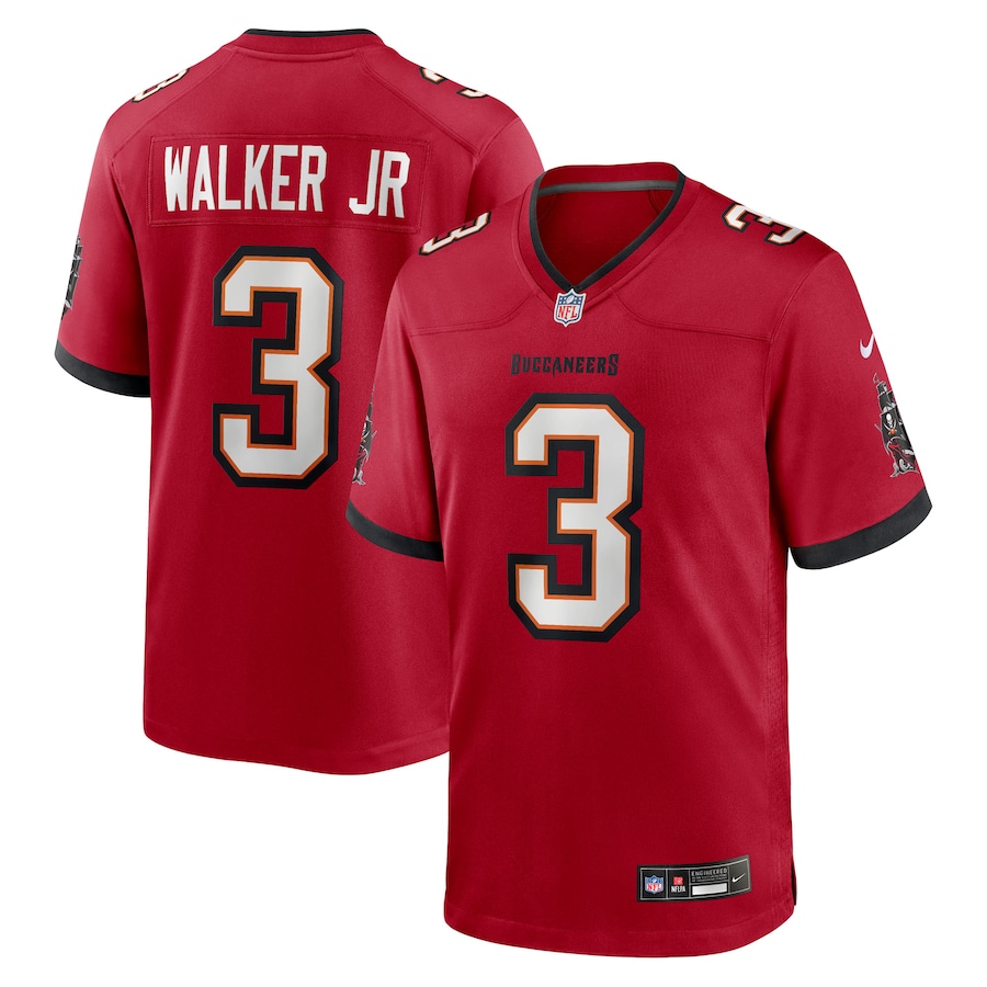 Men's Tampa Bay Buccaneers Anthony Walker Jr. Nike Red Team Game Jersey