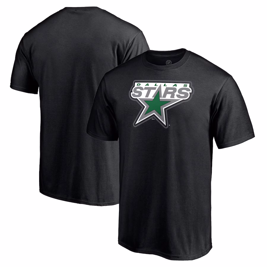 Men's Dallas Stars Black Special Edition Secondary Logo T-Shirt