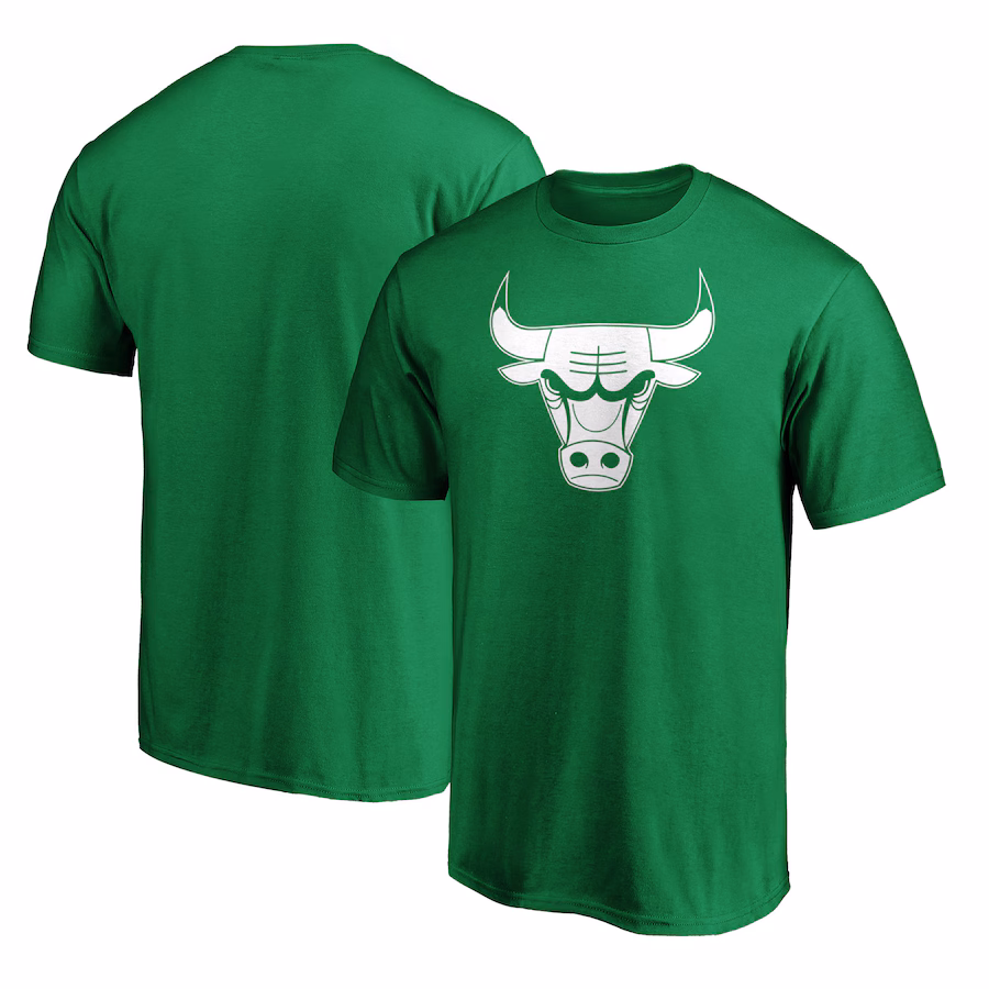 Men's Chicago Bulls Green St. Patrick's Day T-Shirt