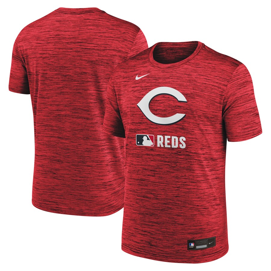 Men's Cincinnati Reds Nike Red Authentic Collection Velocity Performance Practice T-Shirt