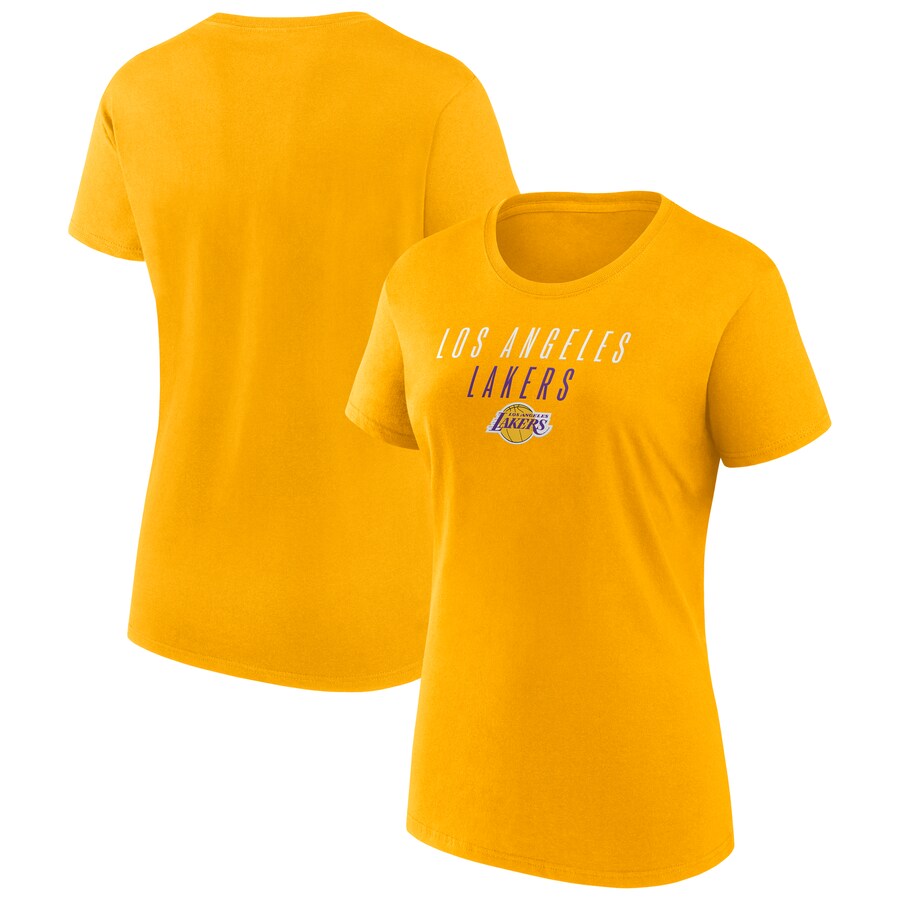 Women's Los Angeles Lakers  Fanatics Gold T-Shirt