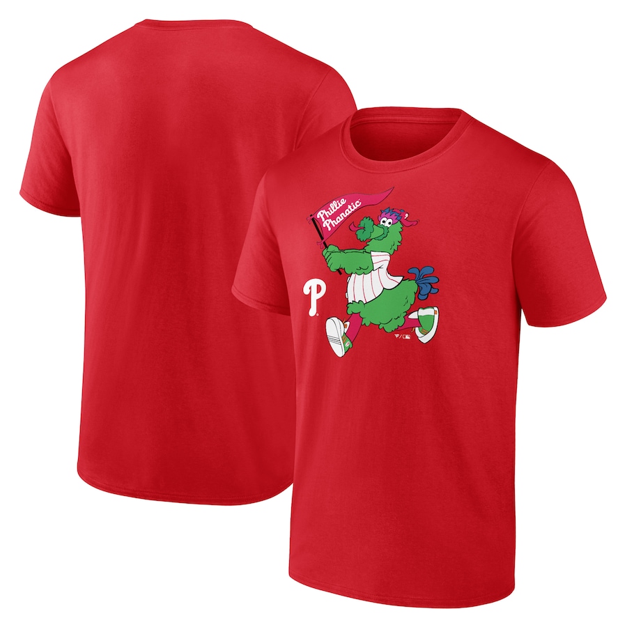 Men's Philadelphia Phillies Red Phanatic T-Shirt