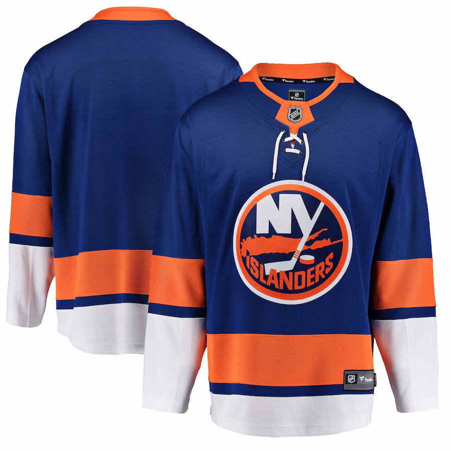 Youth New York Islanders Fanatics Blue Breakaway Home Jersey