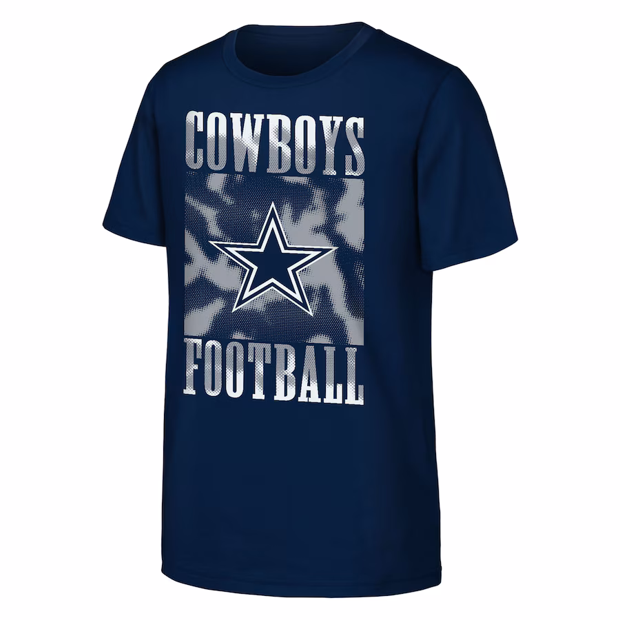 Youth Dallas Cowboys  Navy Garage Hero T-Shirt