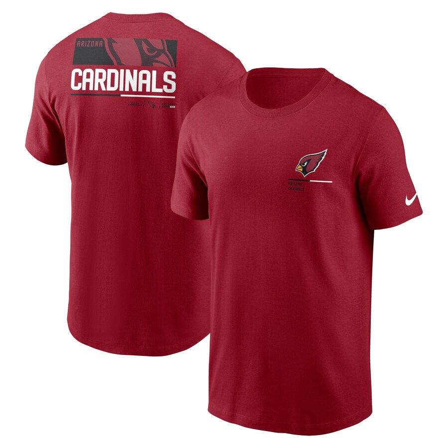 Men's Arizona Cardinals Nike Cardinal Team Incline T-Shirt