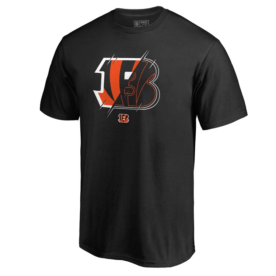 Men's Cincinnati Bengals Black X-Ray T-Shirt