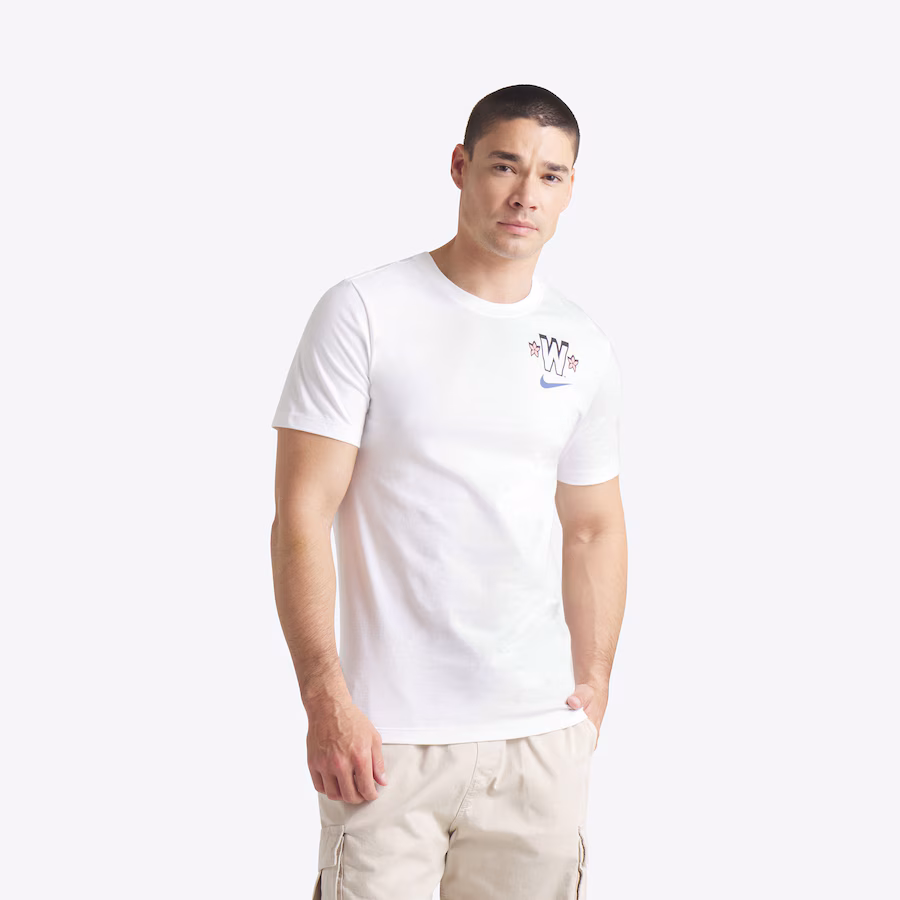 Men's Washington Nationals Nike White 2025 City Connect T-Shirt