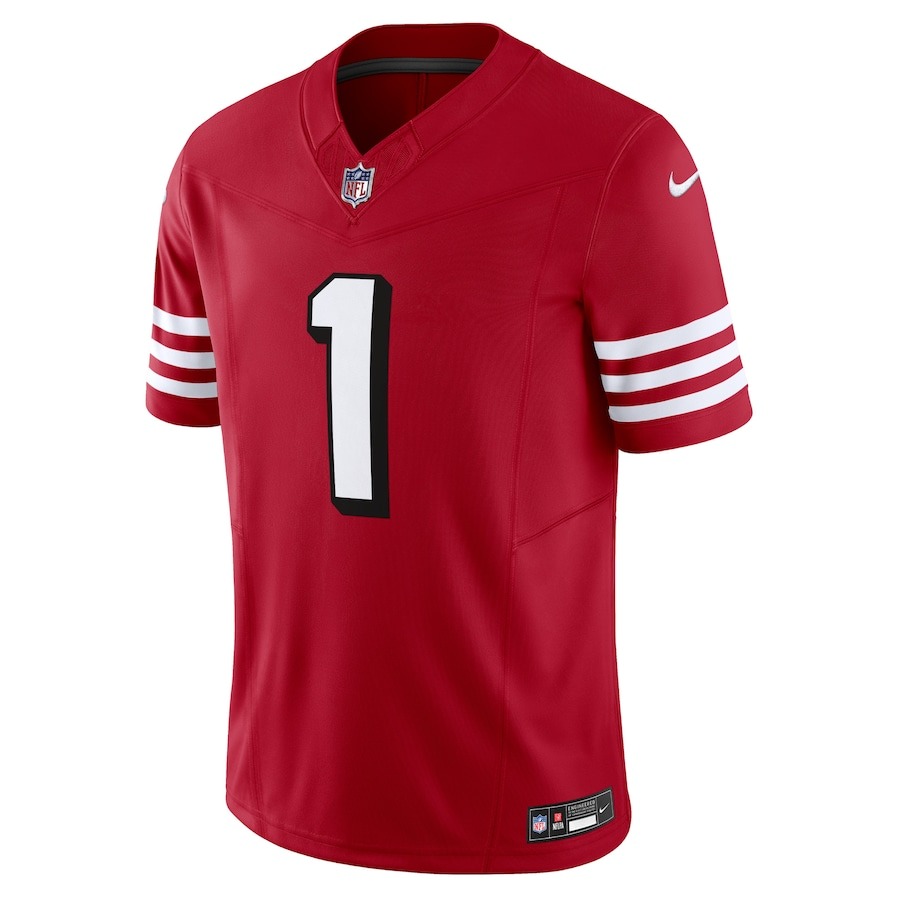 Men's San Francisco 49ers Deebo Samuel Sr Nike Scarlet Alternate Vapor F.U.S.E. Limited Jersey