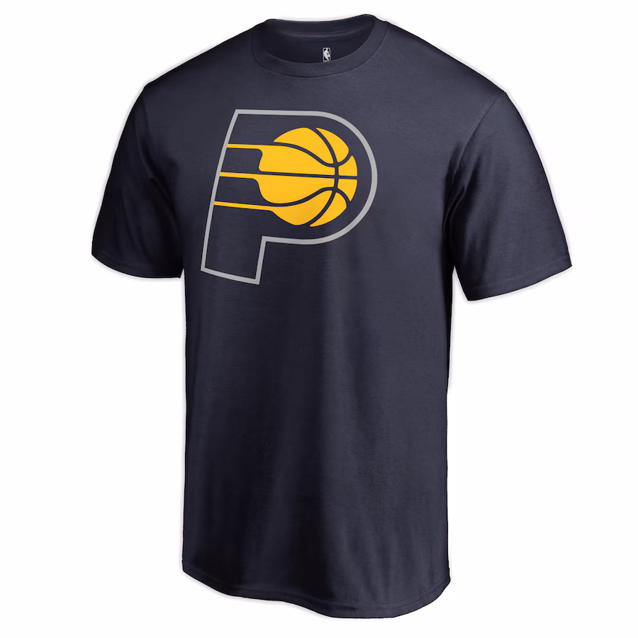 Men's Indiana Pacers Navy Primary Logo T-Shirt