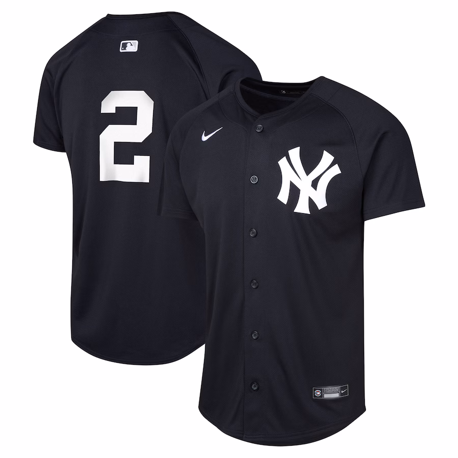 Youth New York Yankees Derek Jeter Nike Navy Alternate Limited Player Jersey