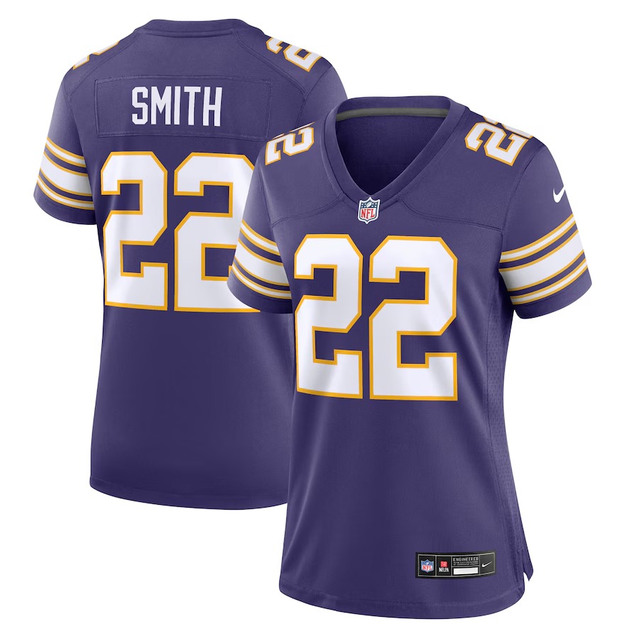Women's Minnesota Vikings Harrison Smith Nike Purple Alternate Game Jersey
