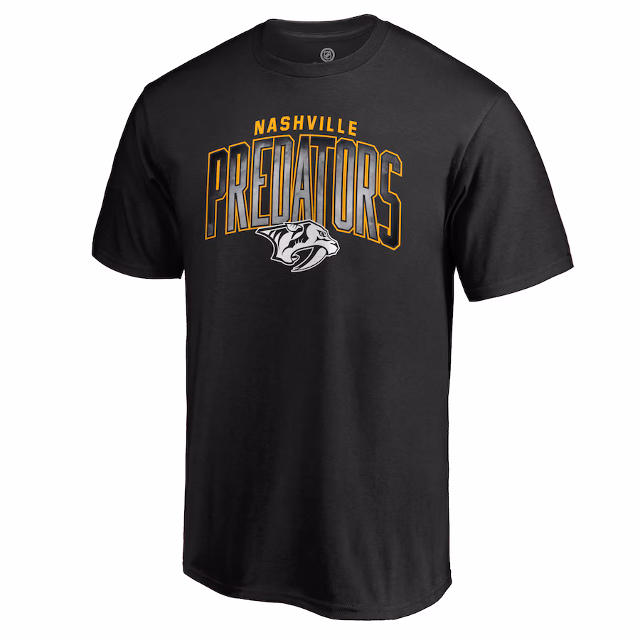 Men's Nashville Predators Black Arch Smoke T-Shirt