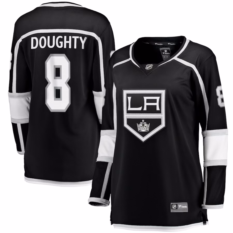 Women's Los Angeles Kings Drew Doughty Fanatics Black Home Breakaway Player Jersey