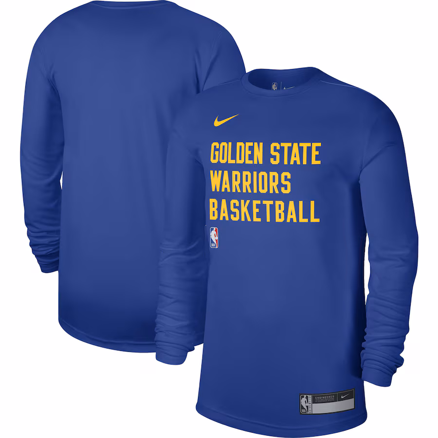 Unisex Golden State Warriors Nike Royal 2023/24 Legend On-Court Practice Long Sleeve T-Shirt