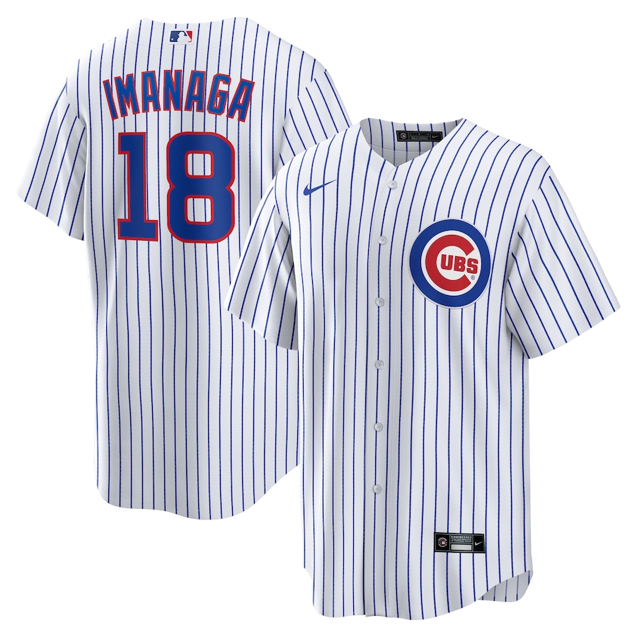 Men's Chicago Cubs Shota Imanaga Nike White Home Replica Jersey