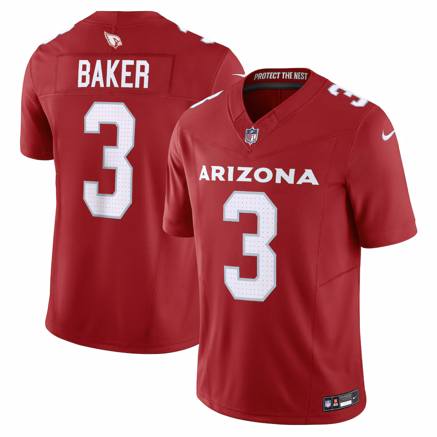 Men's Arizona Cardinals Budda Baker Nike Cardinal Vapor F.U.S.E. Limited Jersey