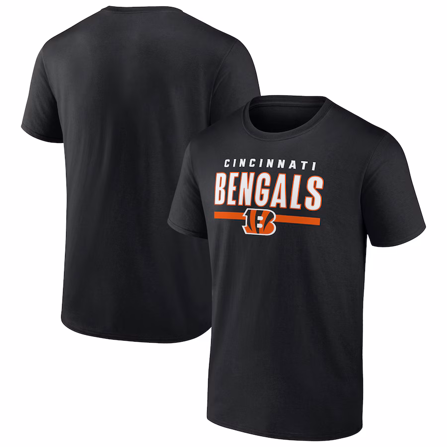 Men's Cincinnati Bengals Black Speed & Agility T-Shirt