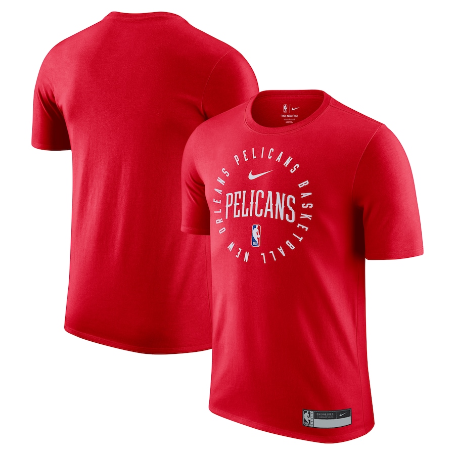 Men's New Orleans Pelicans Nike Red 2024/25 Legend On-Court Practice Performance T-Shirt