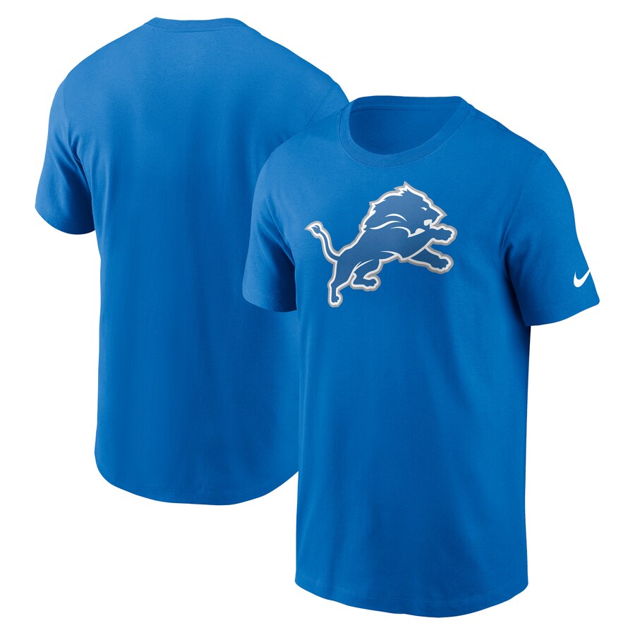 Men's Detroit Lions Nike Blue Primary Logo T-Shirt