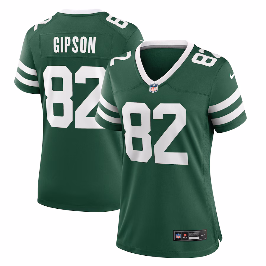Women's New York Jets Xavier Gipson Nike Legacy Green Game Jersey