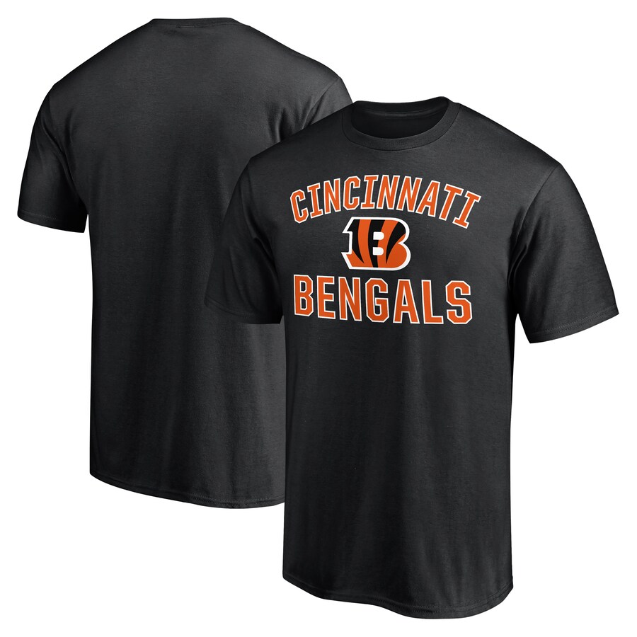 Men's Cincinnati Bengals Fanatics Black  Victory Arch T-Shirt