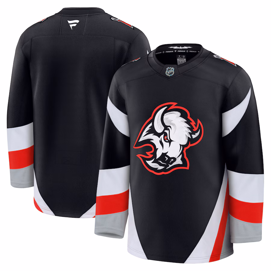 Men's Buffalo Sabres Fanatics Black Alternate Premium Jersey