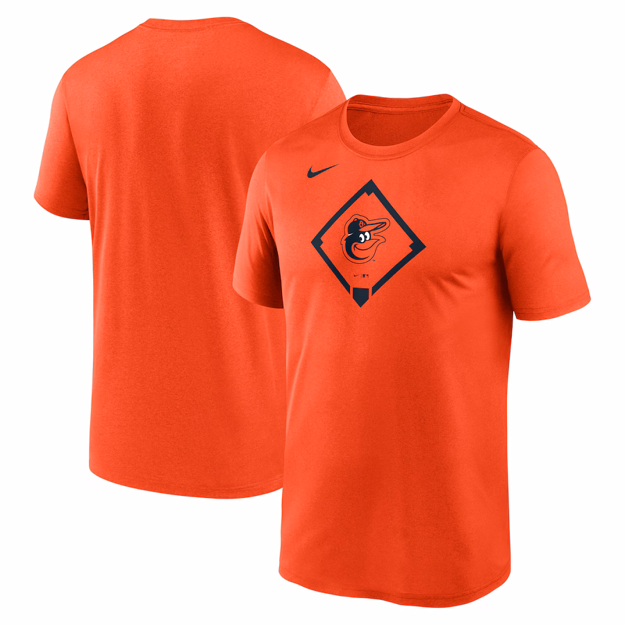 Men's Baltimore Orioles Nike Orange Icon Legend Performance T-Shirt