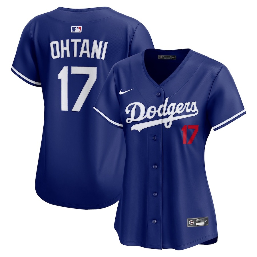Women's Los Angeles Dodgers Shohei Ohtani Nike Royal Alternate Limited Player Jersey