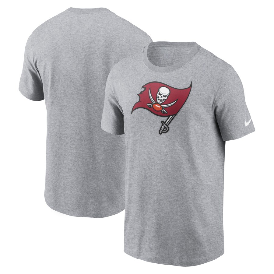 Men's Tampa Bay Buccaneers  Nike Gray Logo Essential T-Shirt