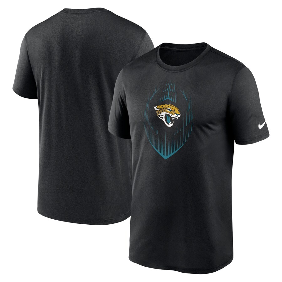 Men's Jacksonville Jaguars Nike Black Primetime Legend Icon Performance T-Shirt