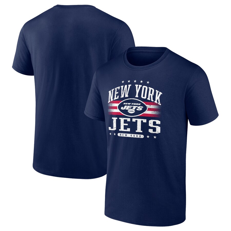 Men's New York Jets Fanatics Navy Americana T-Shirt