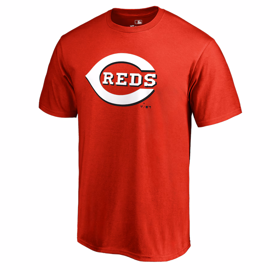 Men's Cincinnati Reds Red Team Wordmark T-Shirt