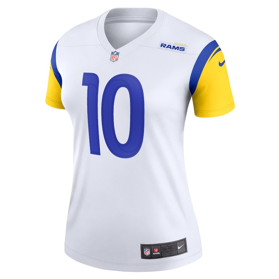 Women's Los Angeles Rams Cooper Kupp Nike White Legend Jersey