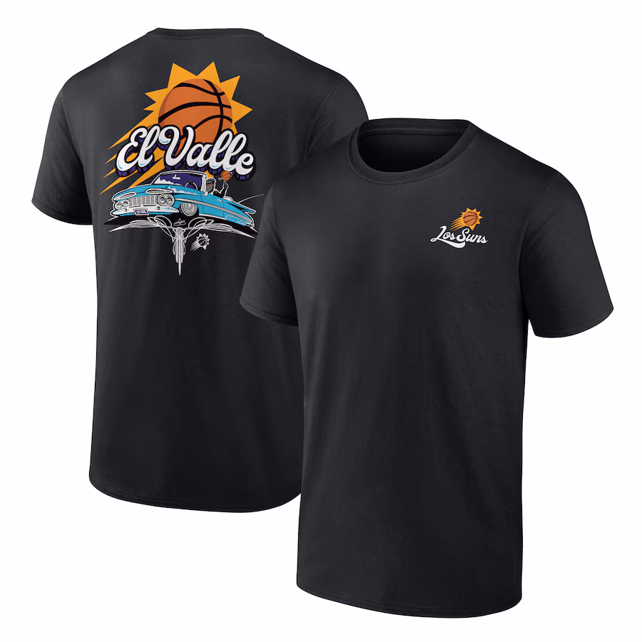 Men's Phoenix Suns Black Hispanic Heritage T-Shirt