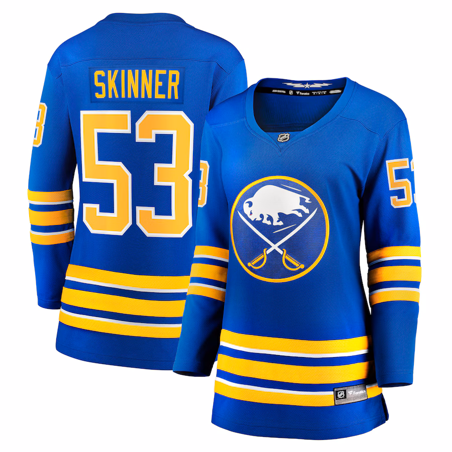 Women's Buffalo Sabres Jeff Skinner Fanatics Royal Home Breakaway Jersey