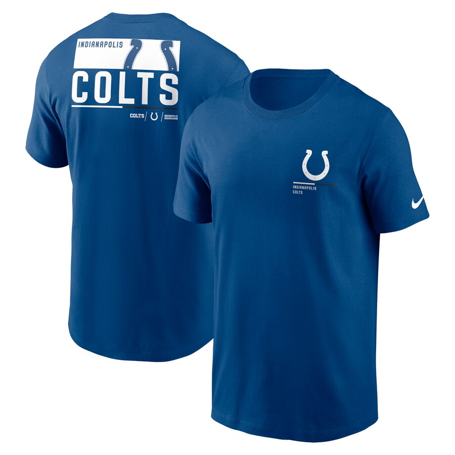 Men's Indianapolis Colts Nike Royal Team Incline T-Shirt