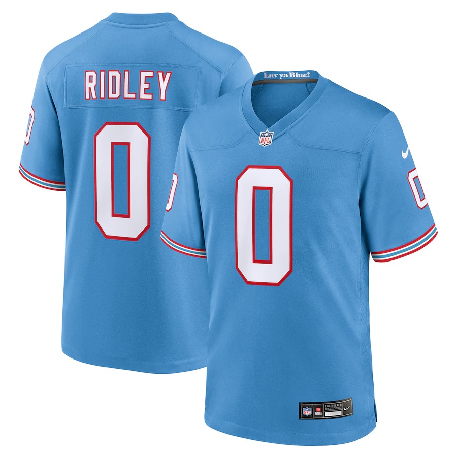 Youth Tennessee Titans Calvin Ridley Nike Light Blue Alternate Game Jersey