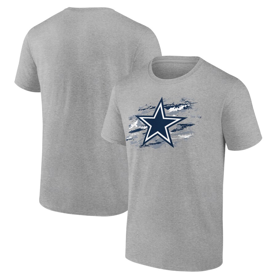 Men's Dallas Cowboys Heathered Gray True Color T-Shirt