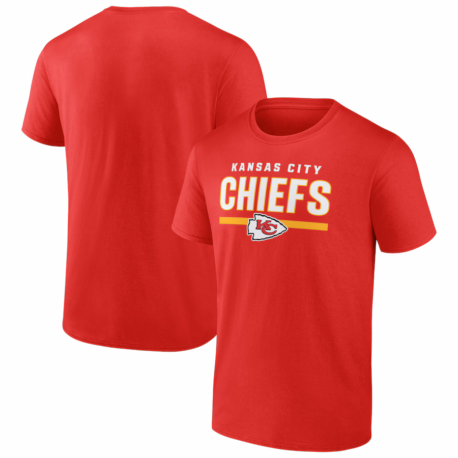 Men's Kansas City Chiefs Red Speed & Agility T-Shirt