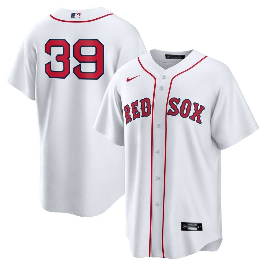 Men's Boston Red Sox Marcelo Mayer Nike White Home Replica Jersey