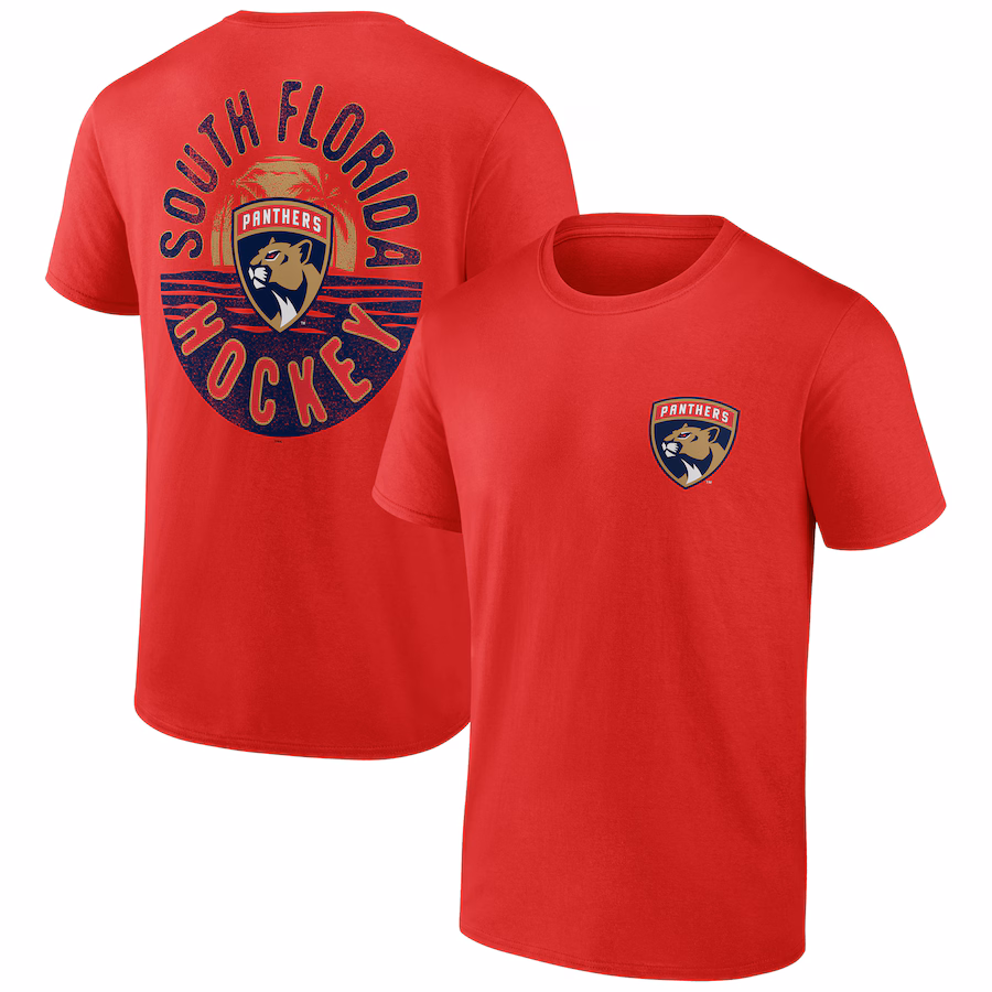 Men's Florida Panthers Red Bring It T-Shirt