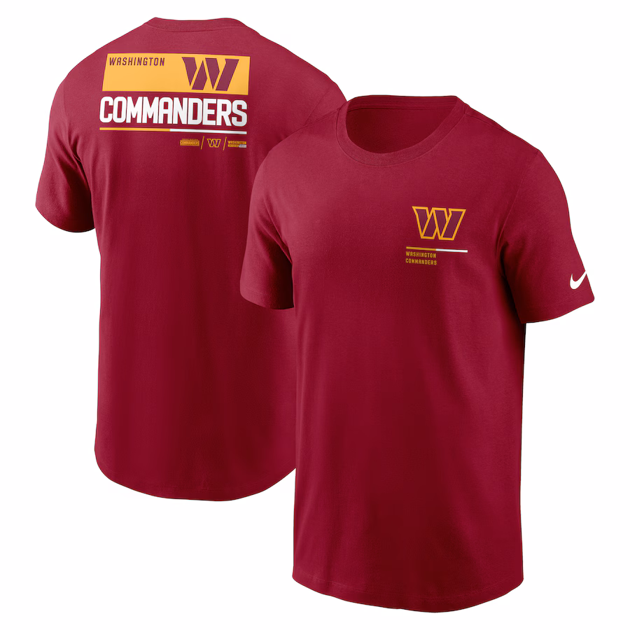 Men's Washington Commanders Nike Burgundy Team Incline T-Shirt