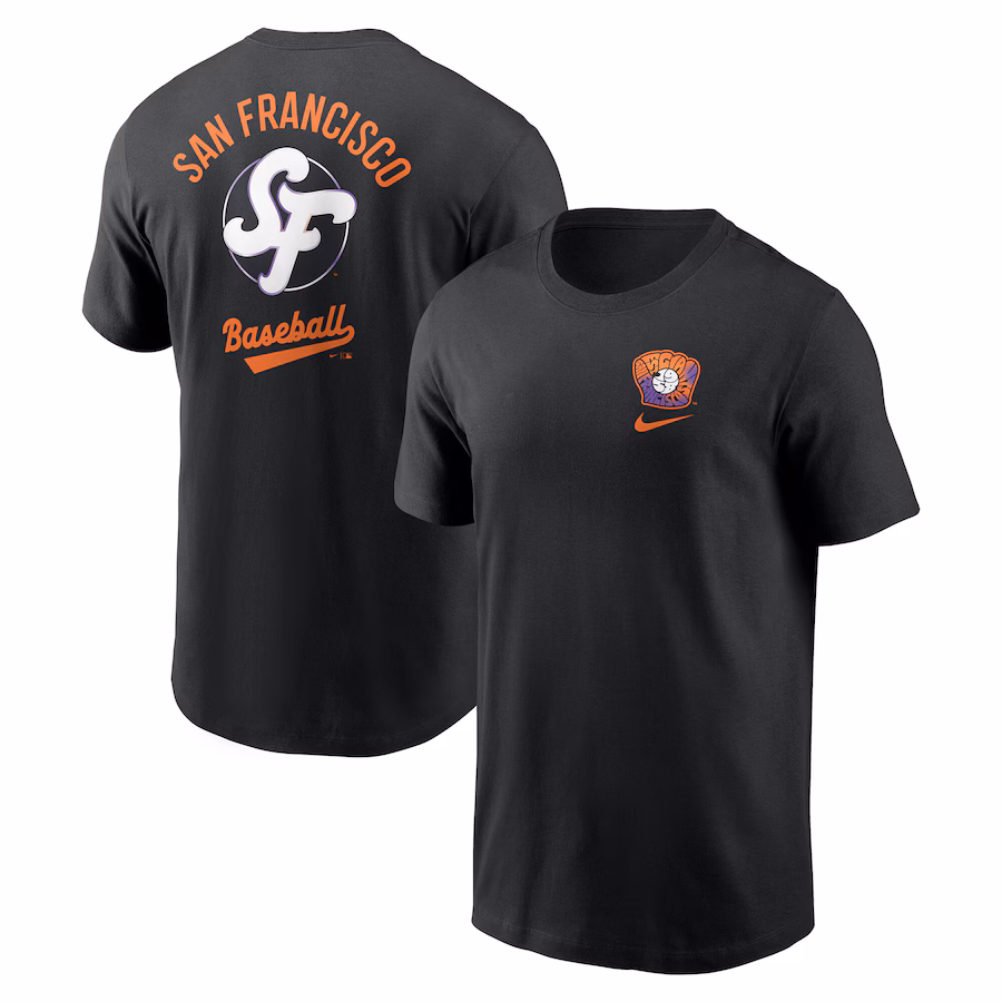 Men's San Francisco Giants Nike Black 2025 City Connect T-Shirt
