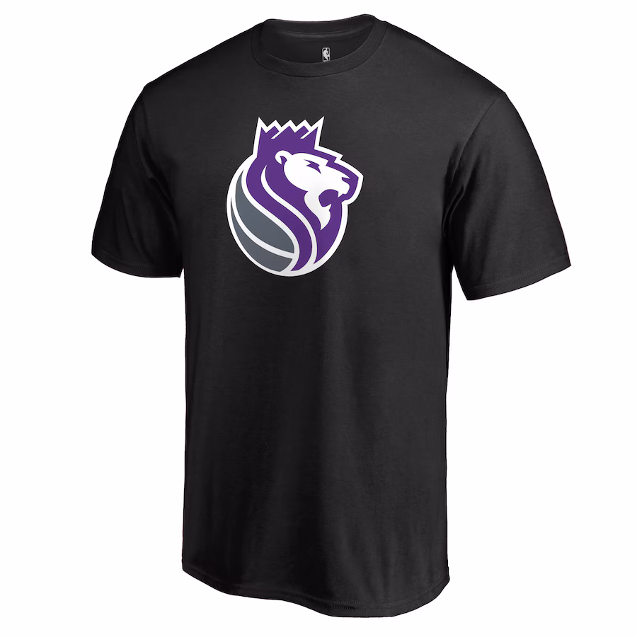 Men's Sacramento Kings Black Alternate Logo T-Shirt