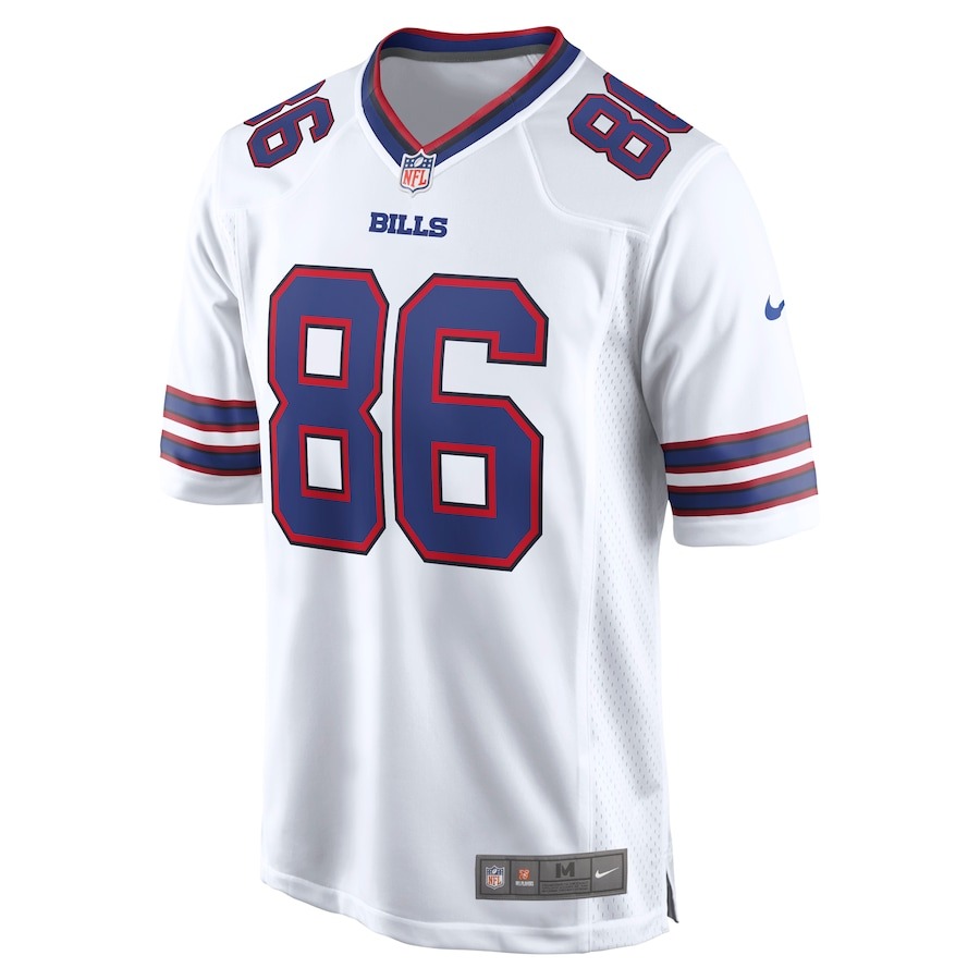 Men's Buffalo Bills Dalton Kincaid Nike White  Game Jersey