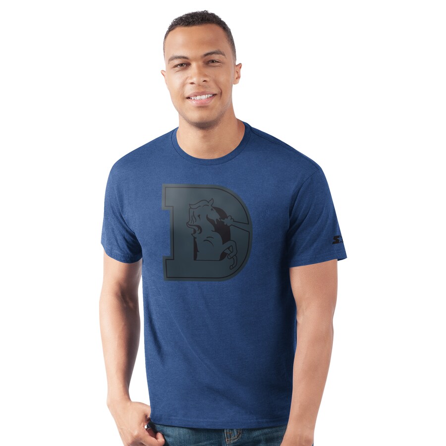 Men's Denver Broncos  Starter Royal Prime Time T-Shirt