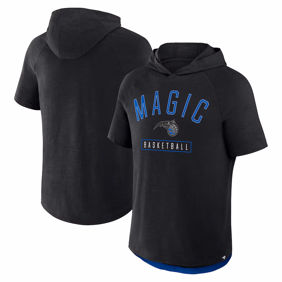 Men's Orlando Magic Fanatics Black Pass Legend Hooded T-Shirt