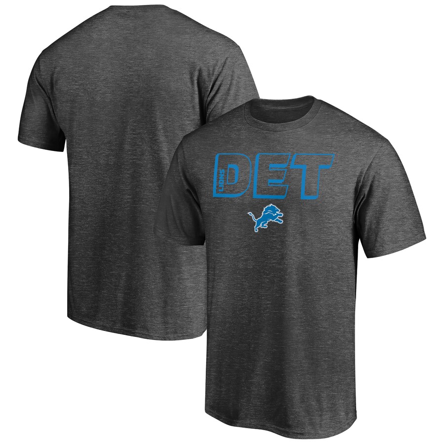 Men's Detroit Lions Charcoal Must Win T-Shirt