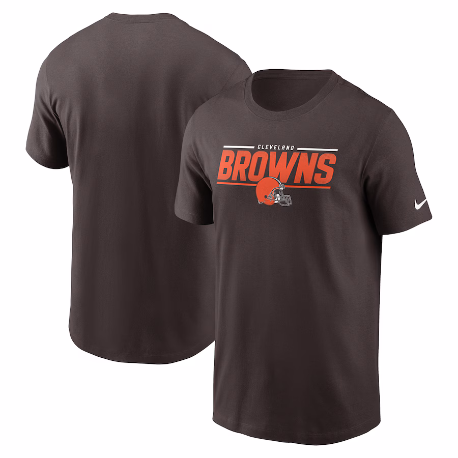 Men's Cleveland Browns Nike Brown Muscle T-Shirt